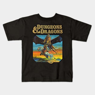 DUNGEONS & DRAGONS BLUE Kids T-Shirt